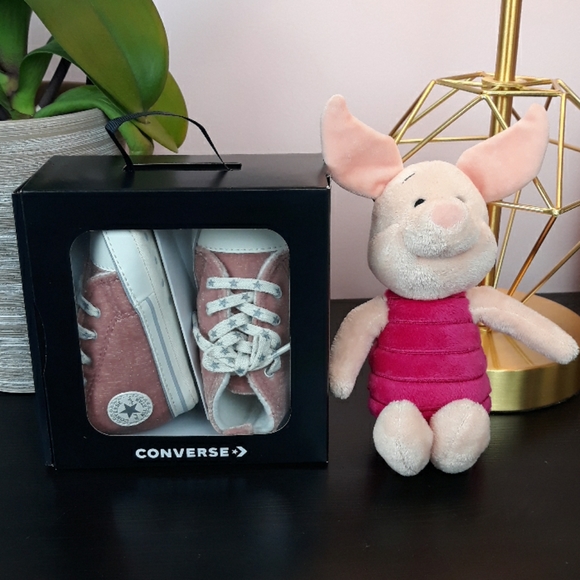 pink baby converse